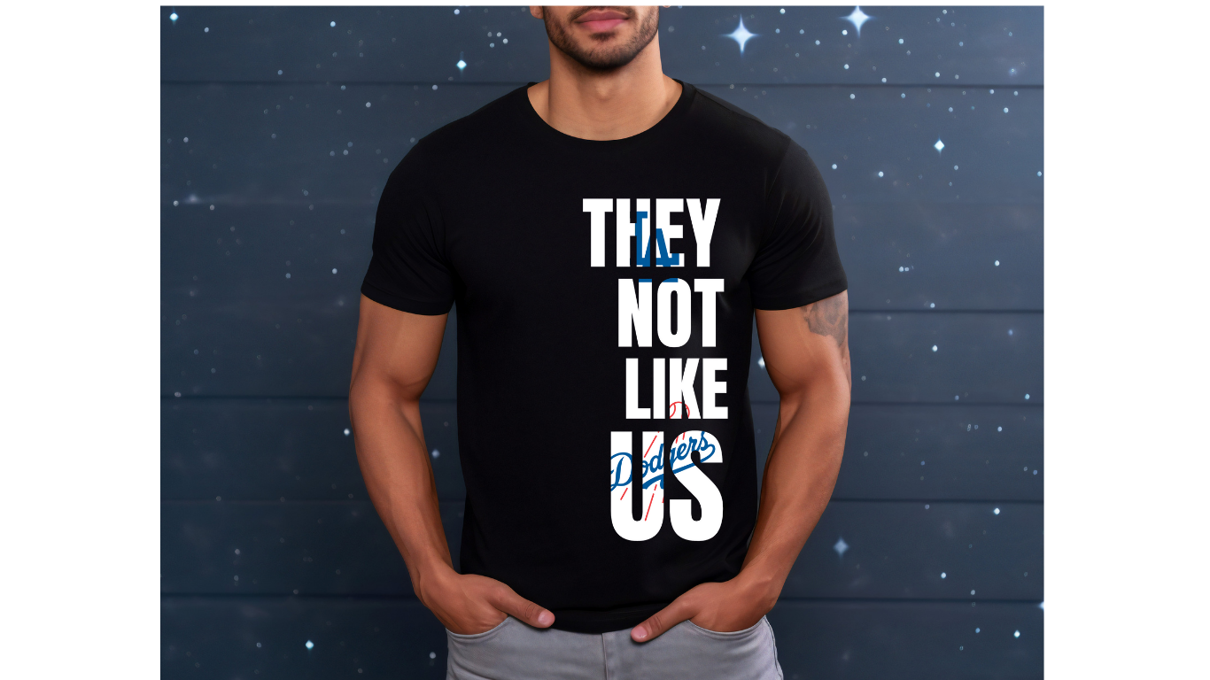 Dodgers They Not Like Us Unisex Shirt Unisex Bella Canvas Shirt